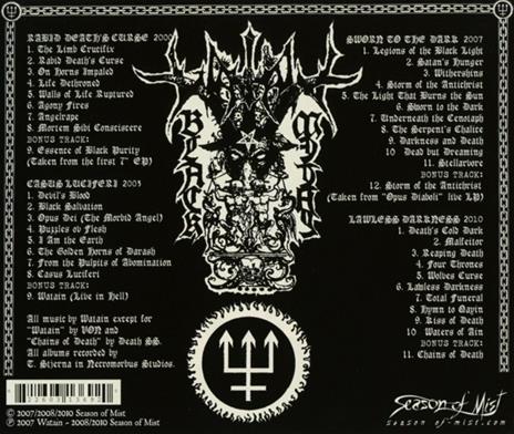 Satanic Deathnoise from Beyond - CD Audio di Watain - 2