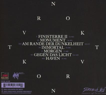 Noktvrn - CD Audio di Der Weg Einer Freiheit