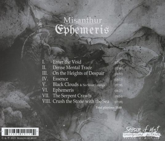 Ephemeris - CD Audio di Misanthur