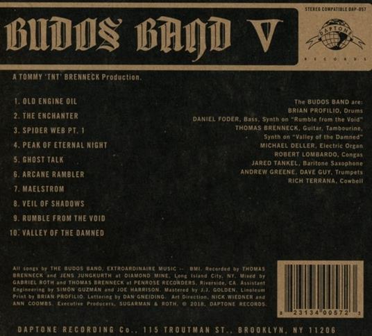 V - CD Audio di Budos Band - 2