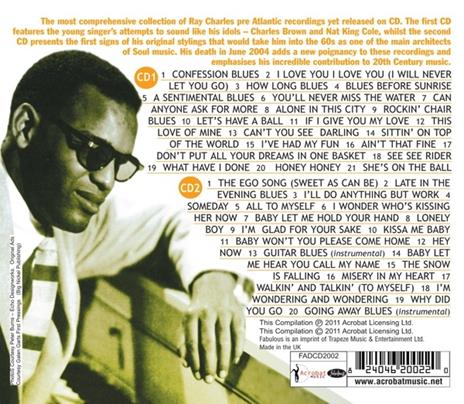 In The Beginning 1949-52 - CD Audio di Ray Charles - 2