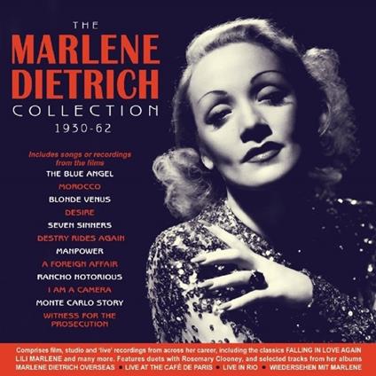 Marlene Dietrichn Collection 1930-1962 - CD Audio di Marlene Dietrich