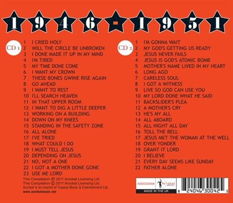 1946-1951 - CD Audio di Swan Silvertones - 2
