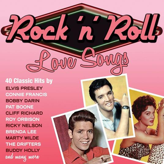 Rock 'n' Roll Love Songs - CD Audio