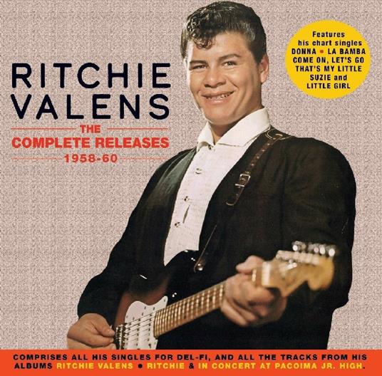 Complete Releases 1958-60 - CD Audio di Ritchie Valens