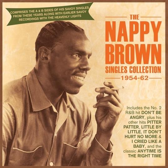 Nappy Brown Singles Collection 1954-1962 - CD Audio di Nappy Brown