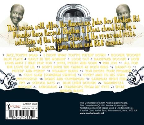 Jukebox Hits vol.2 1947-1951 - CD Audio di Louis Jordan,Tympani Five - 2