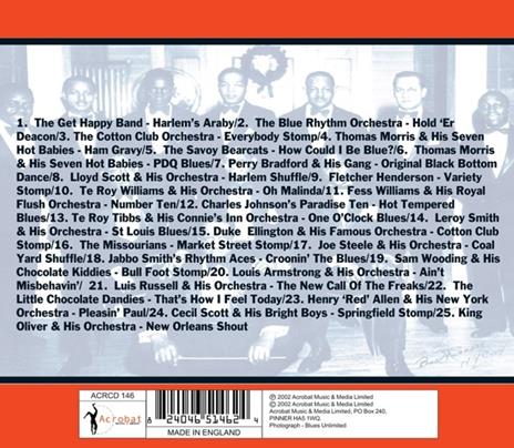 Harlem Jazz. The 20's - CD Audio - 2