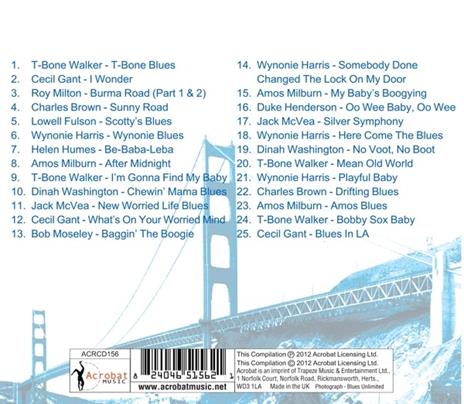 California Blues - CD Audio - 2