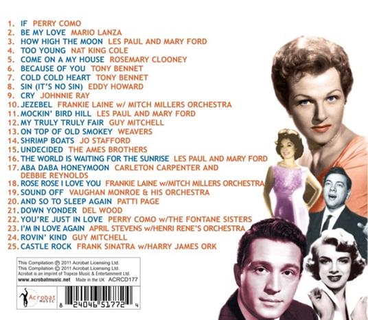 America's G.h. vol.2 1951 - CD Audio - 2