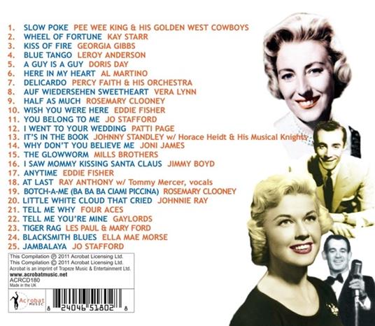 America's Greatest 1952 - CD Audio - 2