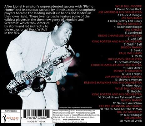 Honkin' the Boogie - CD Audio - 2