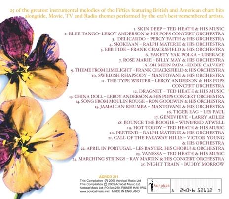 Great Melodies of the 50 - CD Audio - 2