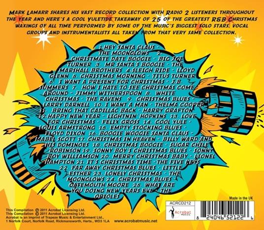 Mark Lamarr's Rhythm and Blues Christmas - CD Audio di Mark Lamarr - 2