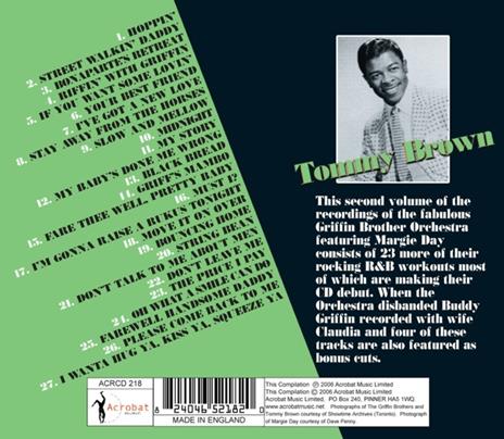 Blues With A Beat Vol 2 - CD Audio di Griffin Brothers - 2