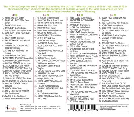 1958 British Hit Parade 1 - CD Audio - 2