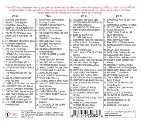 1959 British Hit Parade 1 - CD Audio - 2