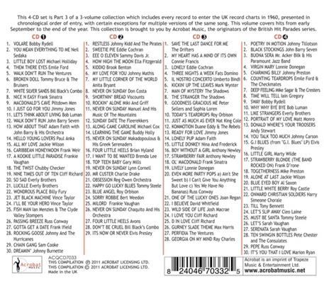 1960 British Hit Parade 3 - CD Audio - 2