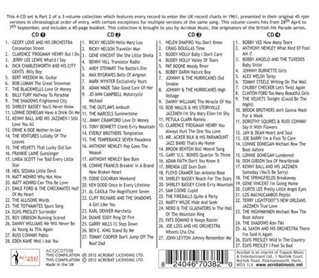 1961 British Hitparade 2 - CD Audio - 2