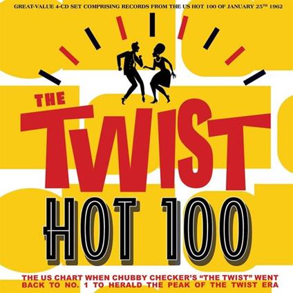 Twist Hot 100 25th January 1962 - CD Audio