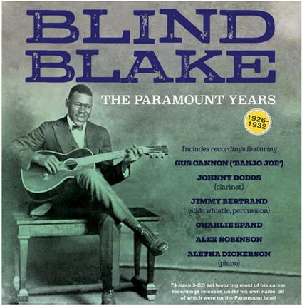 The Paramount Years 1926-32 - CD Audio di Blind Blake