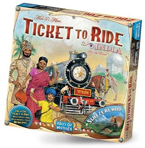 Ticket to Ride Map Collection #2 India. Esp. - Multi (ITA). Gioco da tavolo - 2
