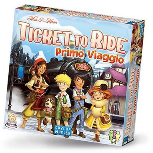 Ticket to Ride: Primo Viaggio. Base - ITA. Gioco da tavolo - 5