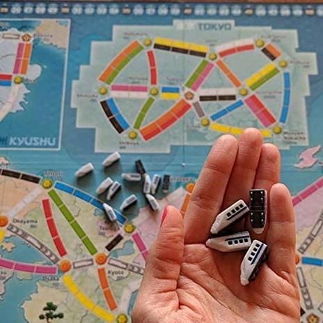 Ticket to Ride - Italia + Giappone. Esp. - ITA. Gioco da tavolo - 3