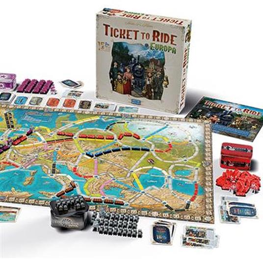 Ticket To Ride 15° Anniversario. Base - ITA. Gioco da tavolo - 2