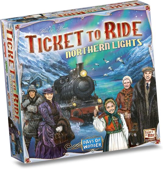 Ticket to Ride Northen Lights. Gioco da tavolo