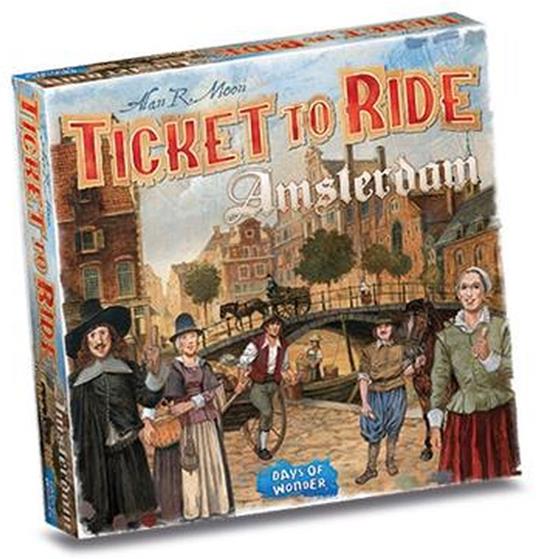 Ticket to Ride Amsterdam. Base - ITA. Gioco da tavolo