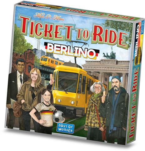 Ticket To Ride Berlino. Base - ITA. Gioco da tavolo