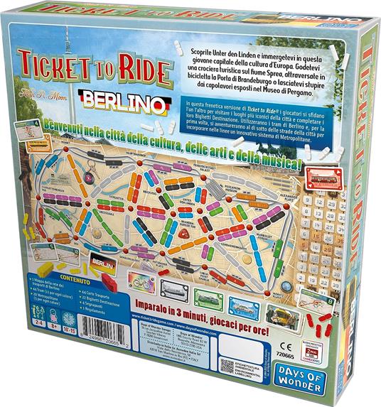 Ticket To Ride Berlino. Base - ITA. Gioco da tavolo - 2