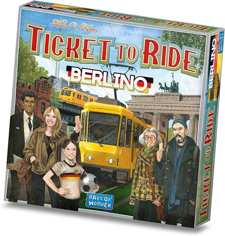 Ticket To Ride Berlino. Base - ITA. Gioco da tavolo - 4