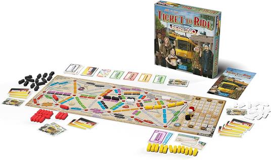 Ticket To Ride Berlino. Base - ITA. Gioco da tavolo - 5