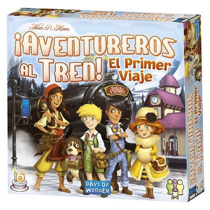 Juego De Mesa ?Aventureros Al Tren! El Primer Viaje