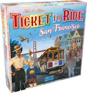 Giocattolo Ticket To Ride San Francisco. Base - ITA. Gioco da tavolo Asmodee
