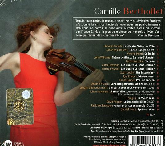 Prodiges - CD Audio di Orchestre d'Auvergne,Roberto Forés Veses,Camille Berthollet - 2
