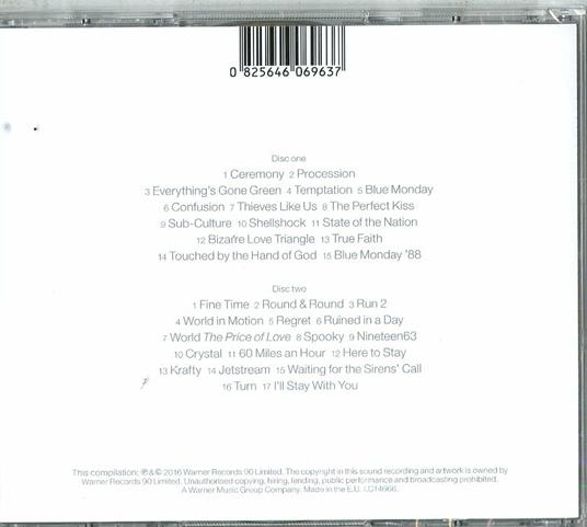 Singles - CD Audio di New Order - 2