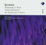 Rapsodia in blu - Un americano a Parigi - Concerto per pianoforte - CD Audio di George Gershwin,Lawrence Foster,Orchestra Filarmonica di Monte Carlo