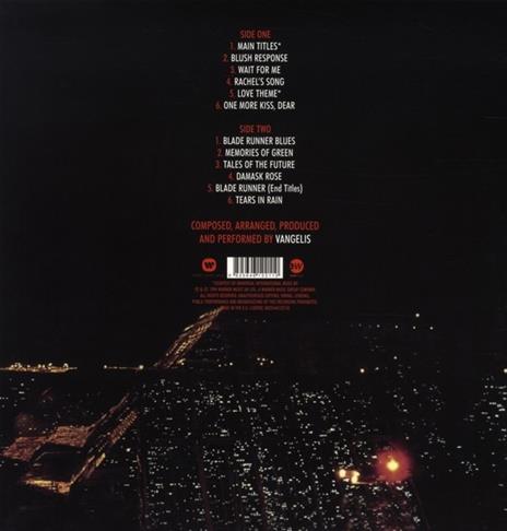 Blade Runner (Colonna Sonora) - Vinile LP di Vangelis - 2