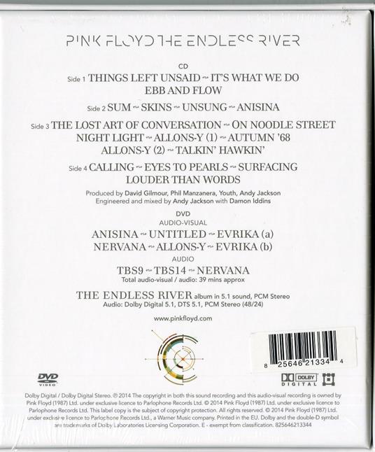 The Endless River - CD Audio + DVD di Pink Floyd - 2