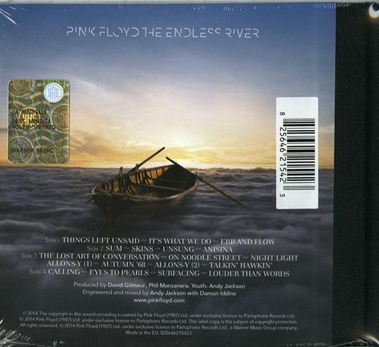 The Endless River - CD Audio di Pink Floyd - 2