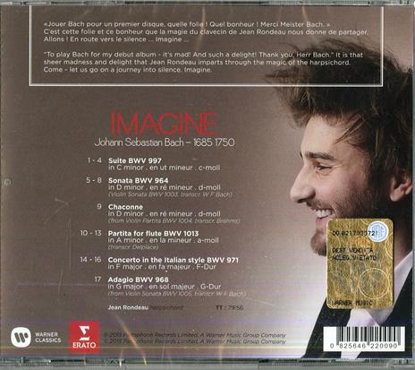 Imagine - CD Audio di Johann Sebastian Bach,Jean Rondeau - 2