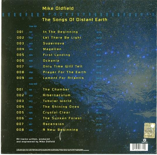 The Songs of Distant Earth - Vinile LP di Mike Oldfield - 2