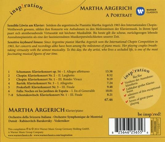 A Portrait - CD Audio di Martha Argerich - 2