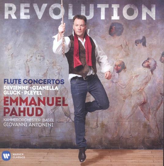 Revolution. Concerti per flauto - CD Audio di Emmanuel Pahud,Giovanni Antonini,Orchestra da camera di Basilea