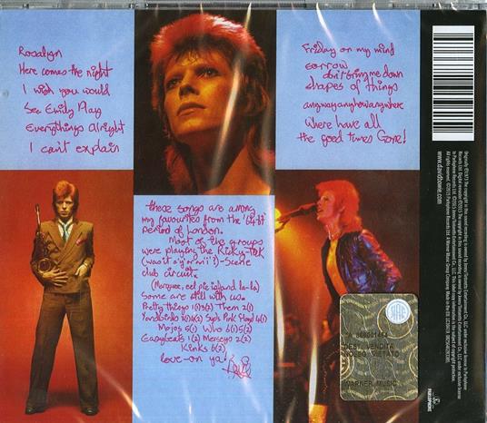 Pin Ups (Remastered Edition) - CD Audio di David Bowie - 2