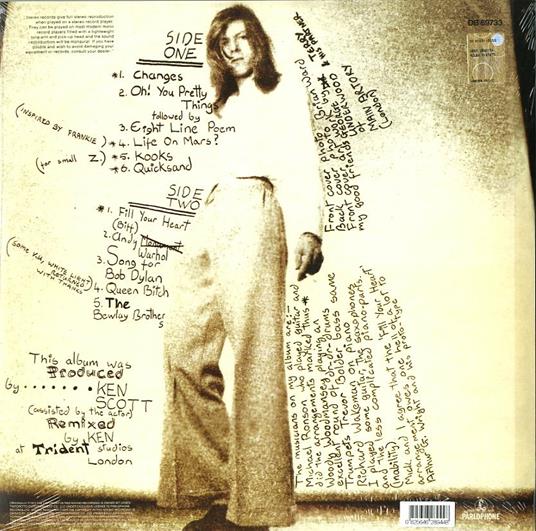 Hunky Dory (Remastered) - Vinile LP di David Bowie - 2