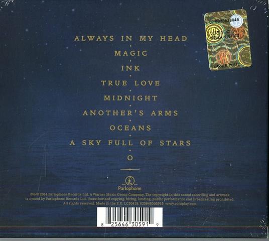 Ghost Stories - CD Audio di Coldplay - 2